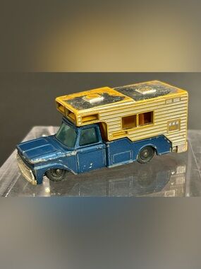 Vintage Husky Models No. 35 Ford F-350 Camper die-cast toy car